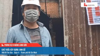 Phóng sự công trình sử dụng Xi măng Long Sơn tại Hồ Chí Minh ngày 09/11/2021