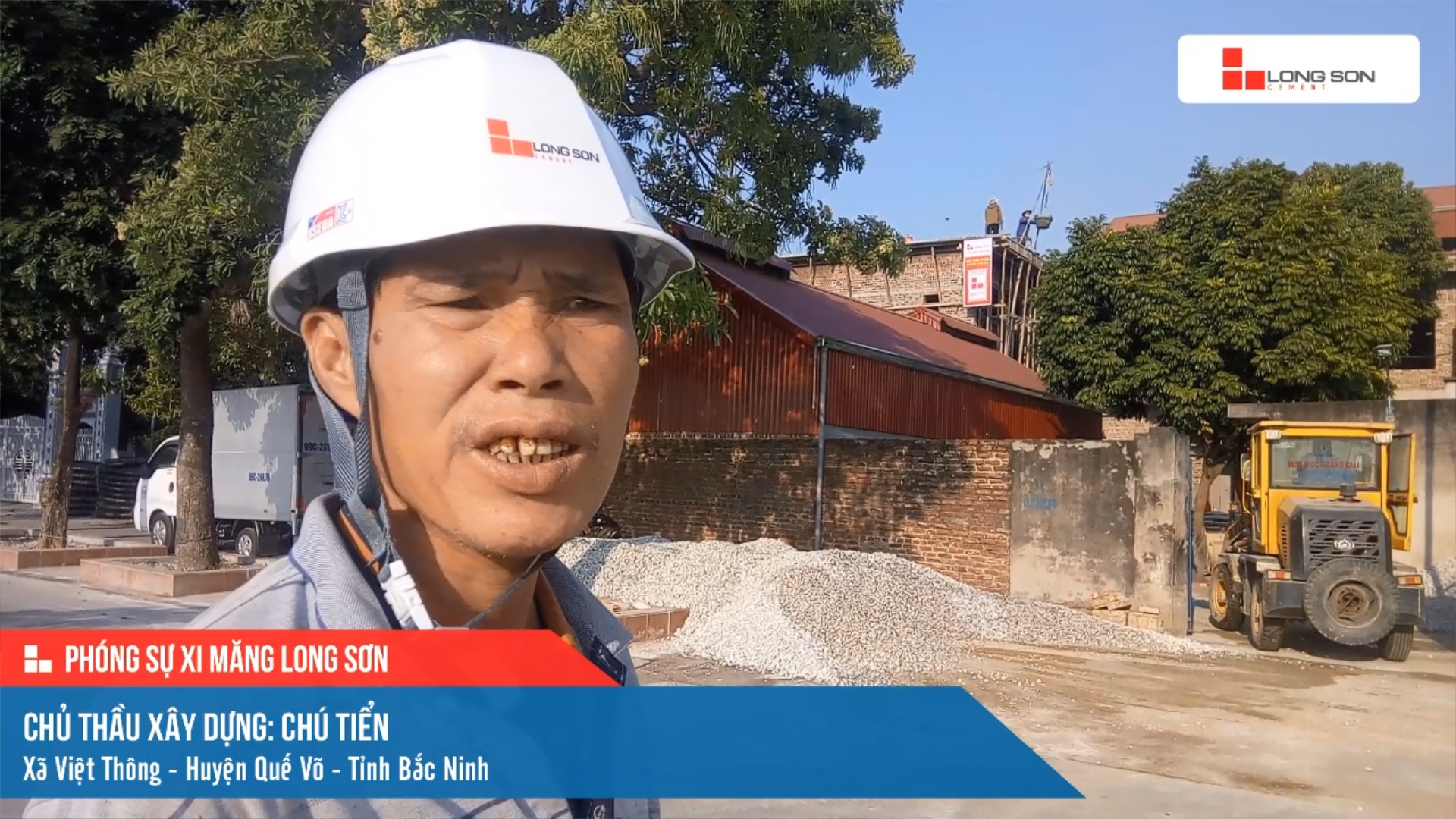 Phóng sự công trình sử dụng xi măng Long Sơn tại Bắc Ninh ngày 05/12/2021