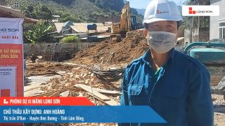 Phóng sự công trình sử dụng Xi măng Long Sơn tại Lâm Đồng ngày 10/12/2021