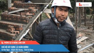 Phóng sự công trình sử dụng xi măng Long Sơn tại Hà Giang ngày 15/12/2021
