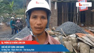 Phóng sự công trình sử dụng xi măng Long Sơn tại Quảng Ninh ngày 09/12/2021