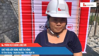 Phóng sự công trình sử dụng xi măng Long Sơn tại Nghệ An ngày 05/12/2021