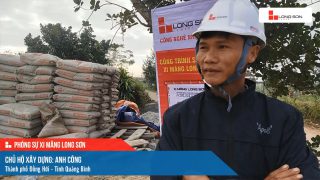 Phóng sự công trình sử dụng xi măng Long Sơn tại Quảng Bình ngày 05/12/2021