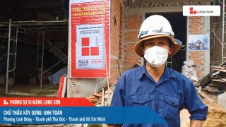 Phóng sự công trình sử dụng xi măng Long Sơn tại Hồ Chí Minh ngày 04/12/2021