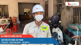 Phóng sự công trình sử dụng xi măng Long Sơn tại Nghệ An ngày 04/12/2021