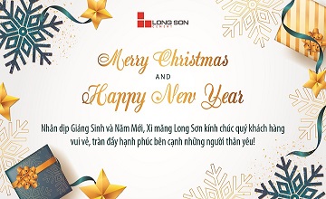 Xi măng Long Sơn – Chúc mừng Giáng Sinh và Năm Mới 2022.