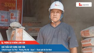 Công trình sử dụng Xi măng Long Sơn tại TP. Hồ Chí Minh 16.02.2022