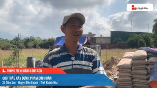 Công trình sử dụng Xi măng Long Sơn tại Khánh Hòa 18.02.2022