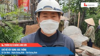 Công trình sử dụng Xi măng Long Sơn tại Quảng Bình 24.02.2022