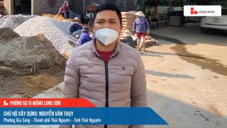 Công trình sử dụng Xi măng Long Sơn tại Thái Nguyên 24.02.2022