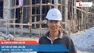 Công trình sử dụng Xi măng Long Sơn tại Quảng Bình 10.02.2022
