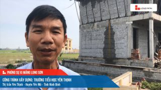 Công trình sử dụng Xi măng Long Sơn tại Ninh Bình 08.03.2022