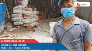 Công trình sử dụng Xi măng Long Sơn tại TP. Hồ Chí Minh 10.03.2022