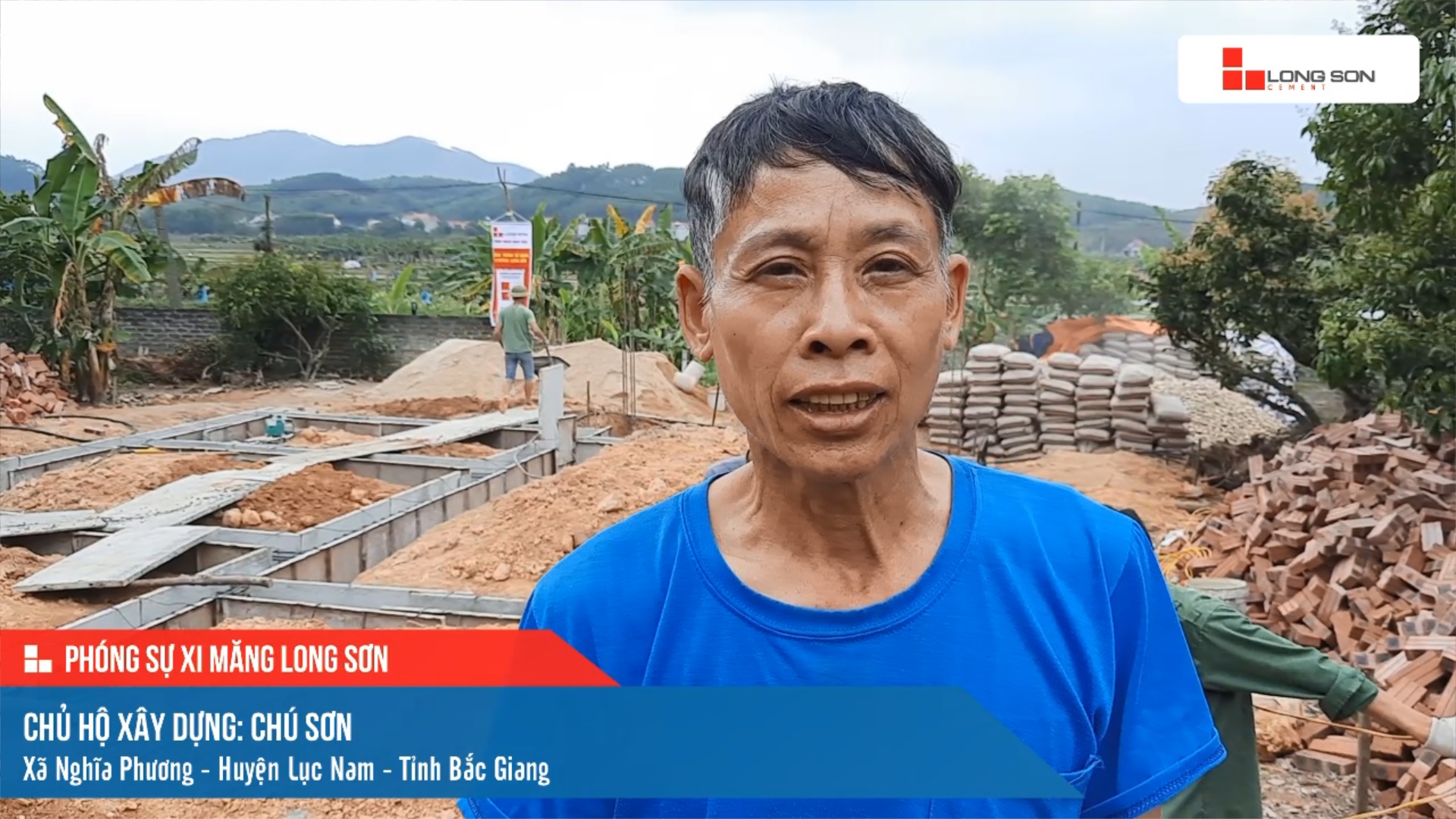 Công trình sử dụng Xi măng Long Sơn tại Bắc Giang 10.03.2022