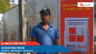 Công trình sử dụng Xi măng Long Sơn tại Sóc Trăng 11.03.2022