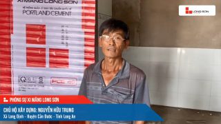 Công trình sử dụng Xi măng Long Sơn tại Long An 14.03.2022