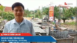 Công trình sử dụng Xi măng Long Sơn tại Hải Dương 21.03.2022