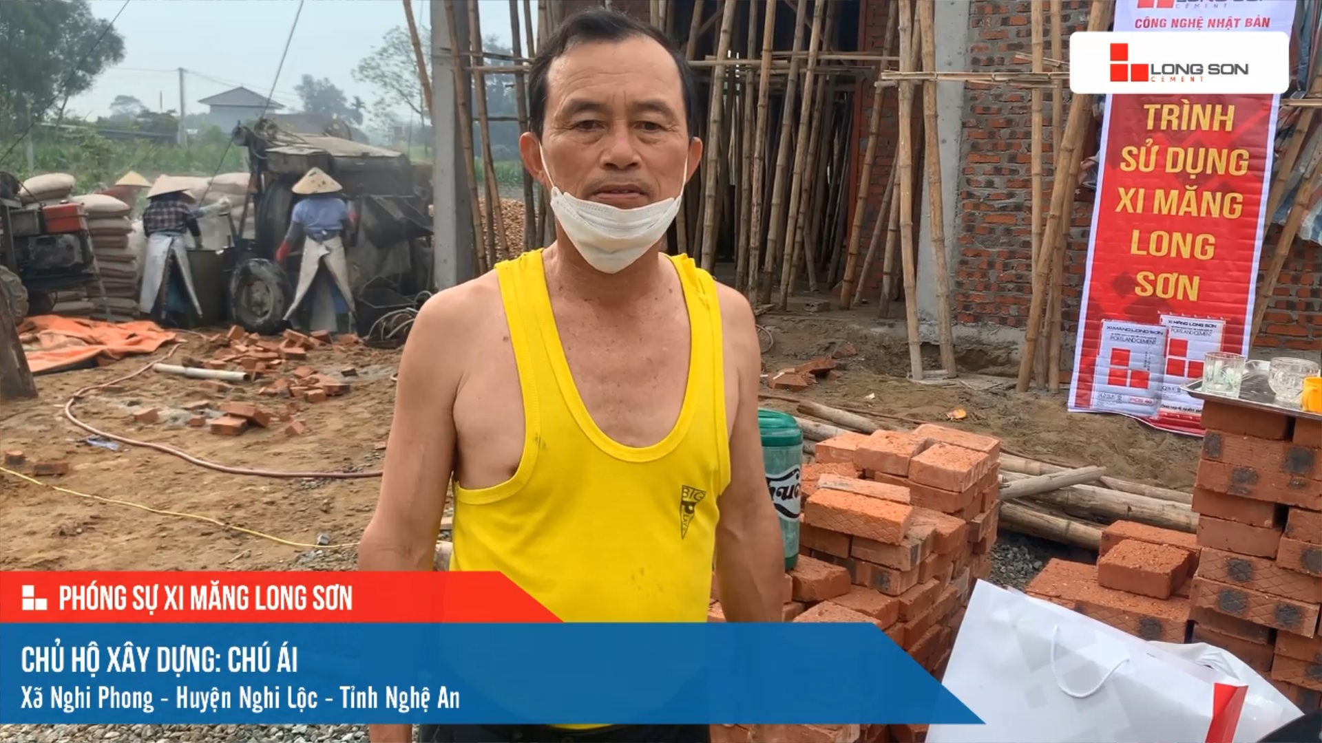 Công trình sử dụng Xi măng Long Sơn tại Nghệ An 22.03.2022