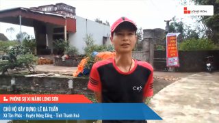 Công trình sử dụng Xi măng Long Sơn tại Thanh Hóa 19.03.2022