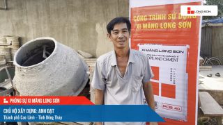 Công trình sử dụng Xi măng Long Sơn tại Đồng Tháp 25.03.2022