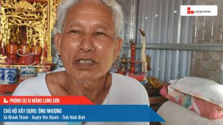 Công trình sử dụng Xi măng Long Sơn tại Ninh Bình 14.04.2022