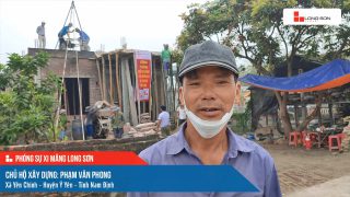 Công trình sử dụng Xi măng Long Sơn tại Nam Định 15.04.2022