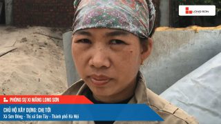 Công trình sử dụng Xi măng Long Sơn tại Hà Nội 14.04.2022