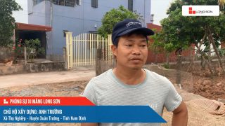 Công trình sử dụng Xi măng Long Sơn tại Nam Định 15.04.2022