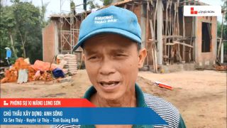 Công trình sử dụng Xi măng Long Sơn tại Quảng Bình 04.05.2022