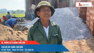 Công trình sử dụng Xi măng Long Sơn tại Nghệ An 05.05.2022