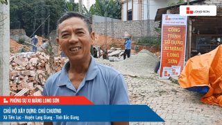 Công trình sử dụng Xi măng Long Sơn tại Bắc Giang 06.05.2022