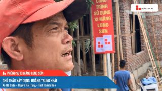 Công trình sử dụng Xi măng Long Sơn tại Thanh Hóa 06.05.2022