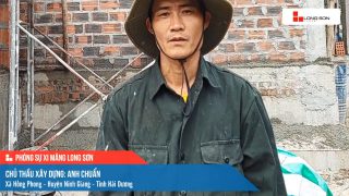 Công trình sử dụng Xi măng Long Sơn tại Hải Dương 06.05.2022