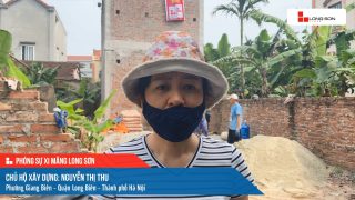 Công trình sử dụng Xi măng Long Sơn tại Hà Nội 06.05.2022