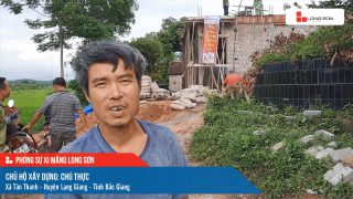 Công trình sử dụng Xi măng Long Sơn tại Bắc Giang 08.05.2022