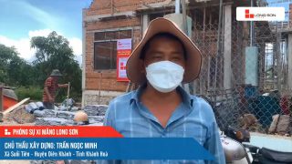 Công trình sử dụng Xi măng Long Sơn tại Khánh Hòa 09.05.2022