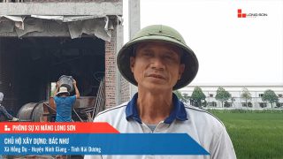 Công trình sử dụng Xi măng Long Sơn tại Hải Dương 12.05.2022