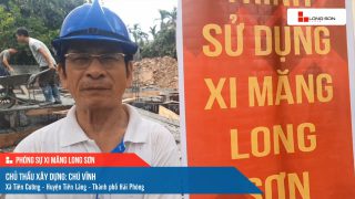 Công trình sử dụng Xi măng Long Sơn tại Hải Phòng 15.05.2022