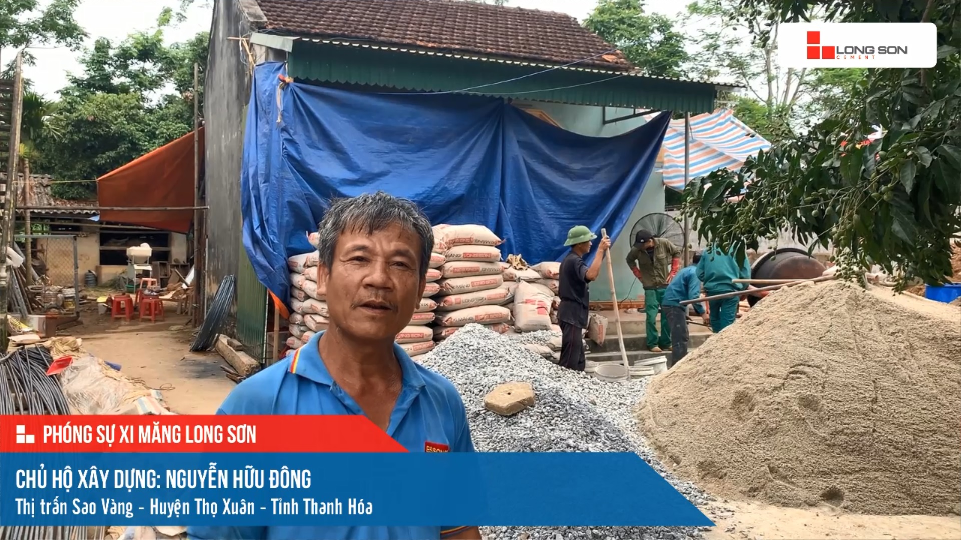 Công trình sử dụng Xi măng Long Sơn tại Thanh Hóa 17.05.2022