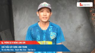 Công trình sử dụng Xi măng Long Sơn tại Sơn La 22.05.2022