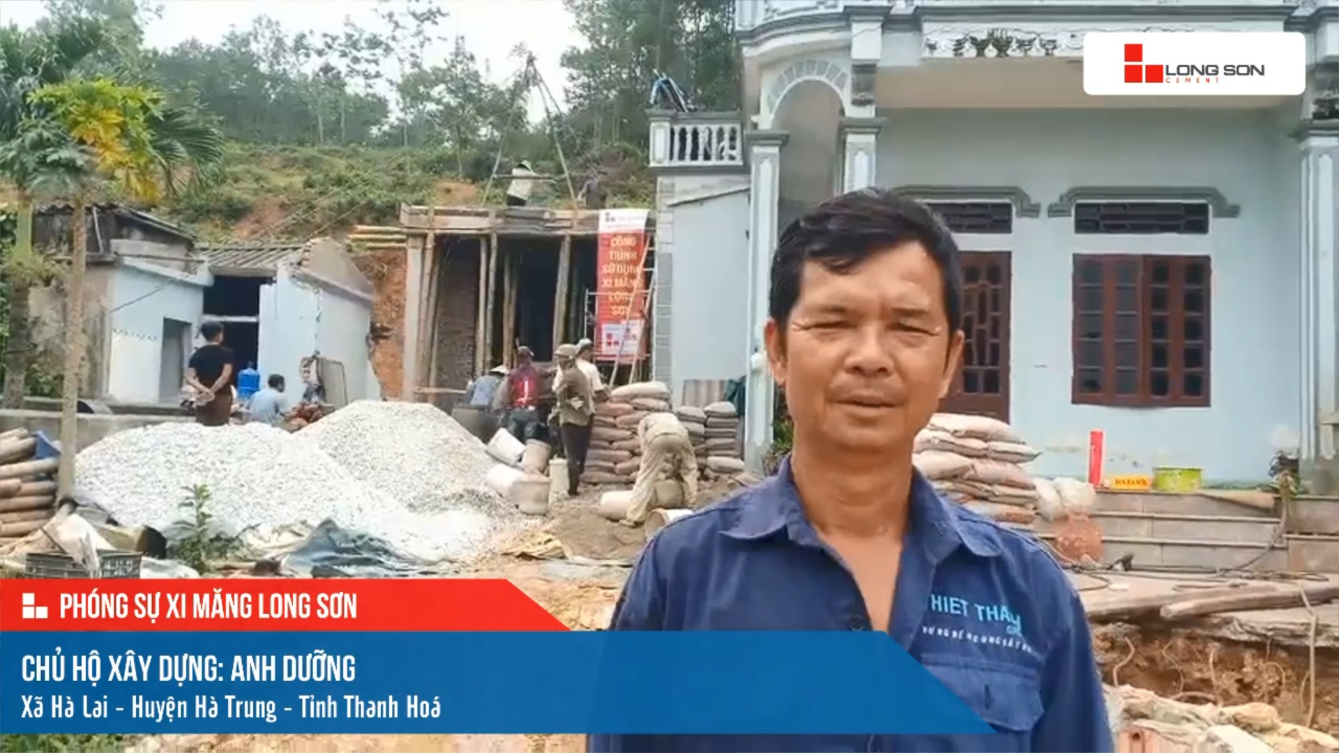 Công trình sử dụng Xi măng Long Sơn tại Thanh Hóa 06.05.2022