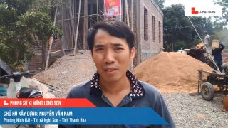 Công trình sử dụng Xi măng Long Sơn tại Thanh Hóa 03.06.2022