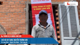 Công trình sử dụng Xi măng Long Sơn tại Long An 07.06.2022