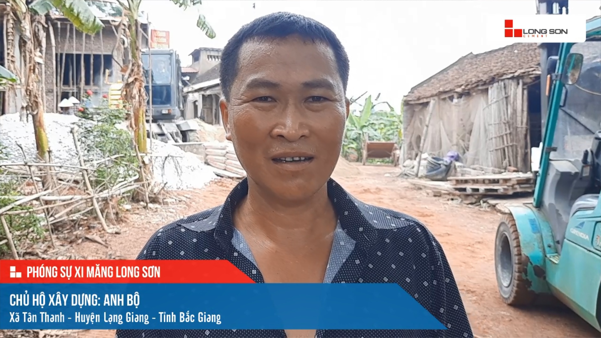 Công trình sử dụng Xi măng Long Sơn tại Bắc Giang 08.06.2022