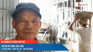 Công trình sử dụng Xi măng Long Sơn tại Hải Dương 09.06.2022