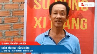 Công trình sử dụng Xi măng Long Sơn tại Bình Định 10.06.2022