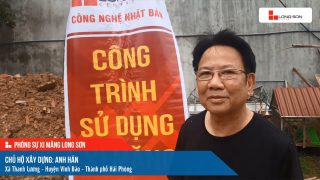 Công trình sử dụng Xi măng Long Sơn tại Hải Phòng 12.06.2022