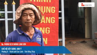 Công trình sử dụng Xi măng Long Sơn tại Đồng Tháp 16.06.2022