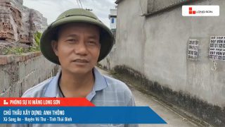 Công trình sử dụng Xi măng Long Sơn tại Thái Bình 17.06.2022