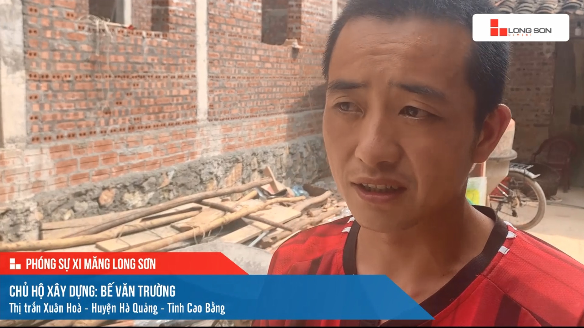 Công trình sử dụng Xi măng Long Sơn tại Cao Bằng 19.06.2022